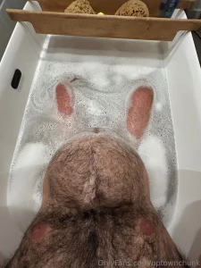 Chugging in the tub jerking toweling off part 2