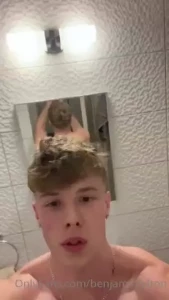 About to go in the shower you wanna join