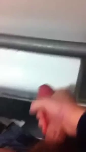 Quick load in a public bathroom