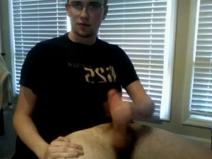 Young me stroking another load out