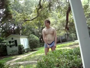 Older vid of me on family vacation at the beach in the backyard pt 1