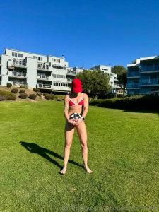 Did you see my ball skills in the video i posted hahaha it s been a