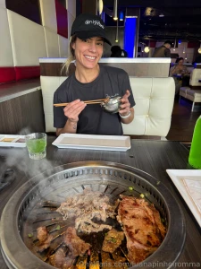 I love korean bbq replenishing my energy