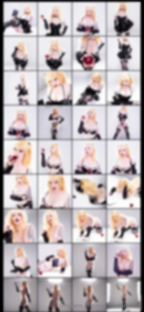 Misa amane this is a huge and sexy set of 34 photos in and out of part 1 
