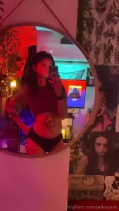 So here s me half dressed