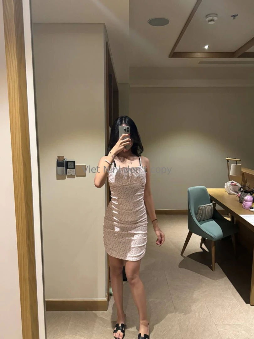 Cute dress might take it off later 