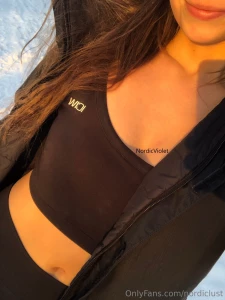 Ready to be naughty outdoors