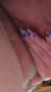 Watch how i rub my wet and hairy pussy for you part 1