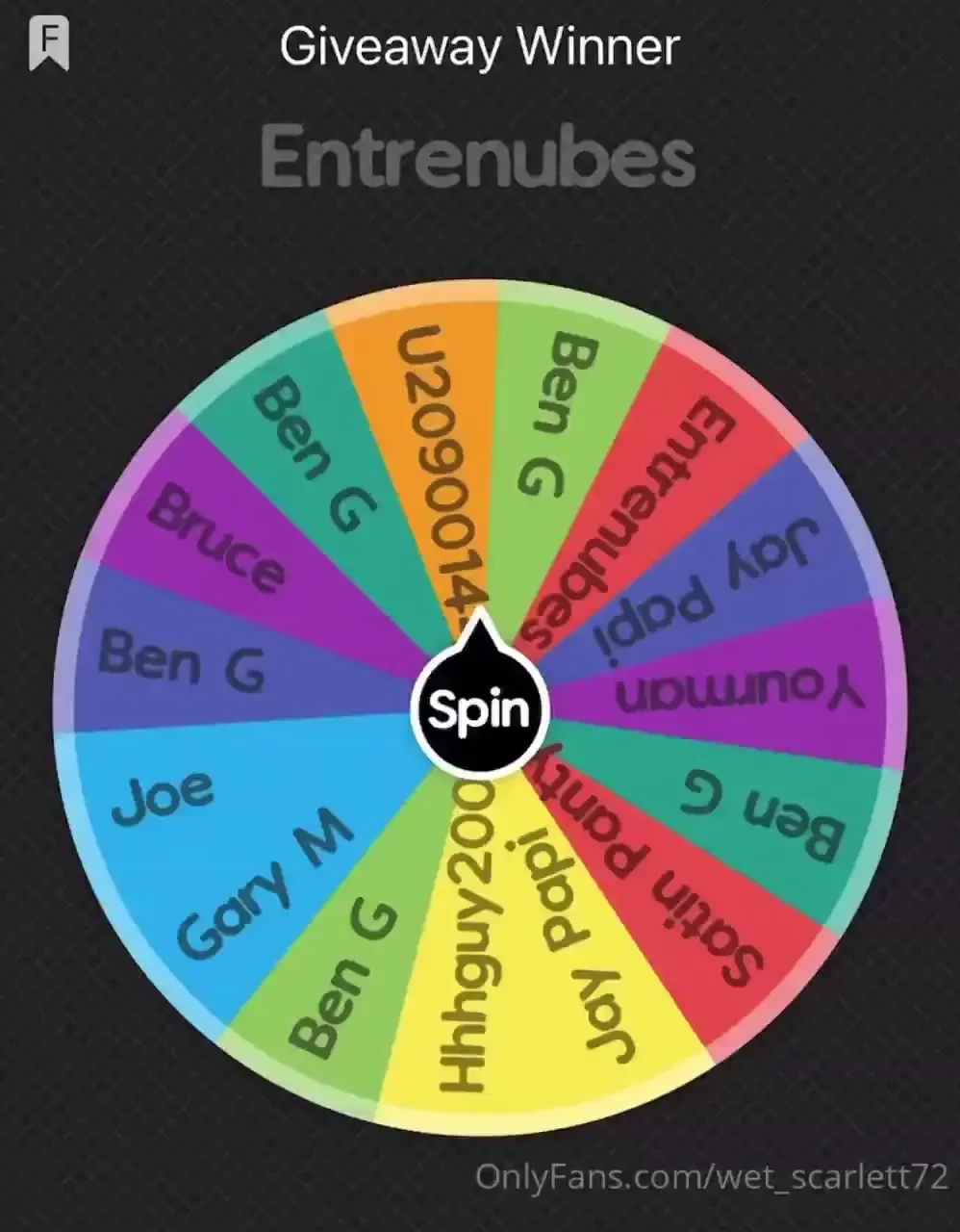 Congratulations to our winner i will message you directly to discuss 