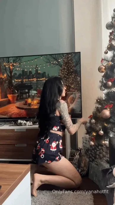 The main reason santa is so jolly is that he knows where all the bad 