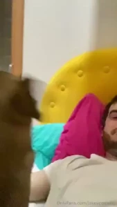 Ending the weekend with a puppy attack