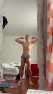 Think she d be mad if she knew i filmed flexing content for subs in