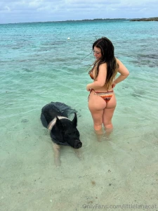 This beach date s gone a little feral but i m not complaining