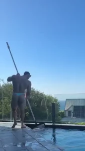 Anyone need a pool boy or maybe just join me that would be more fun