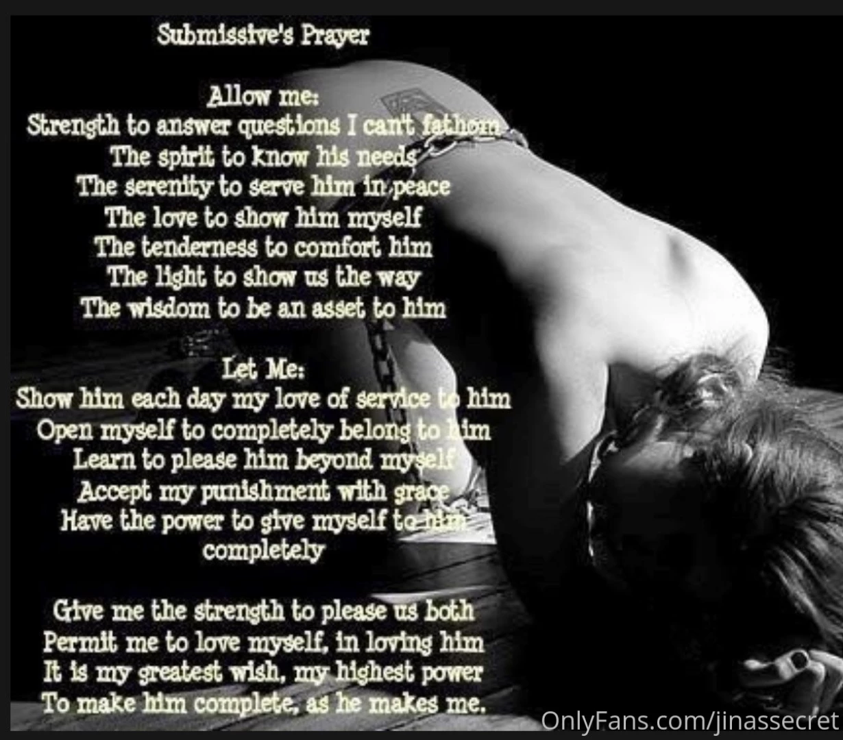 Your desire is my command 