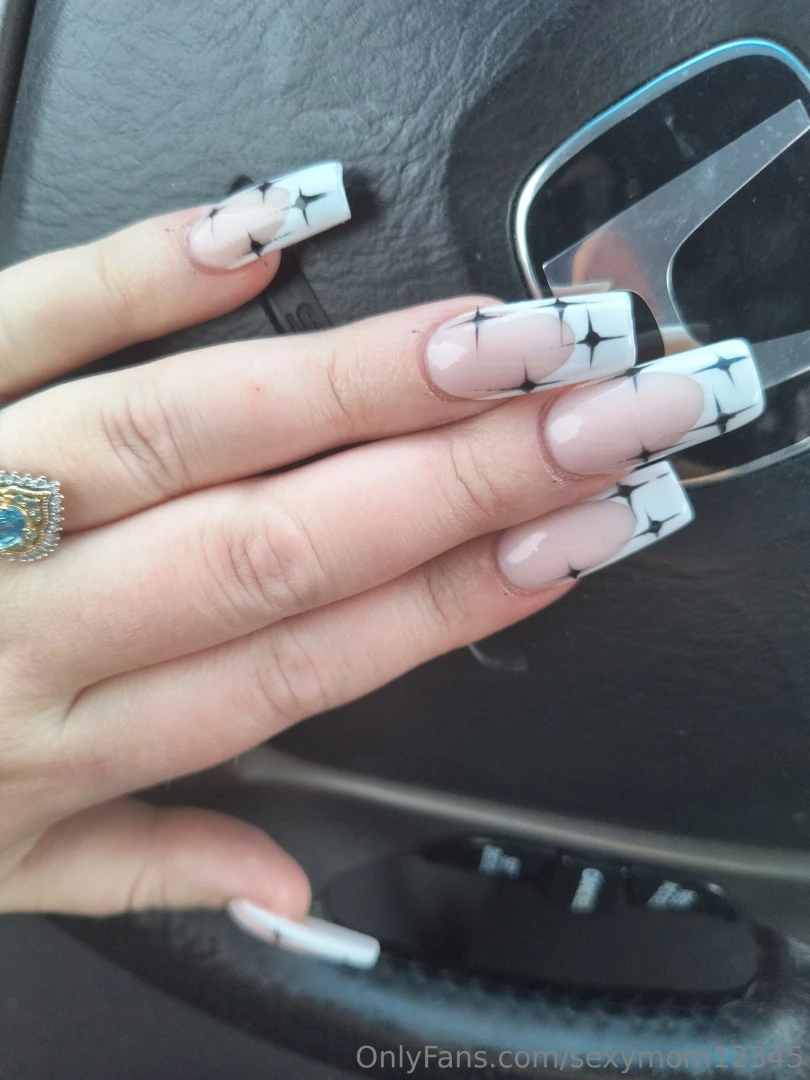 Mama got her nails done which one of you are gonna reimburse me for 