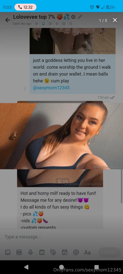 Hot and horny milf ready to have fun message me for any desire do all part 1 