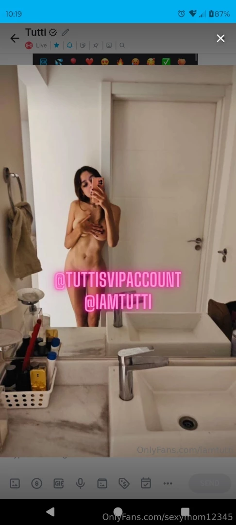 Hi i m tutti i m inviting you to subscribe to my free account iamtutti part 17 
