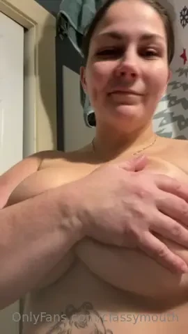 Heading in and getting out of the shower 