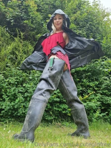 Check out my festival outfit i know i m keeping dry