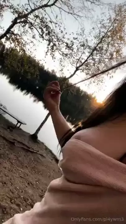 Taking in those last minutes of sun 