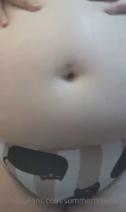 Just got out of the shower and had to lotion up this squishy belly of