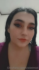 My cousin did my make up after i got out the shower thought it came