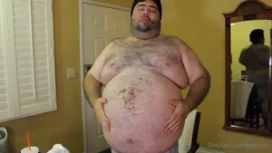 Sloppybear600 needed a breather after i was done with him