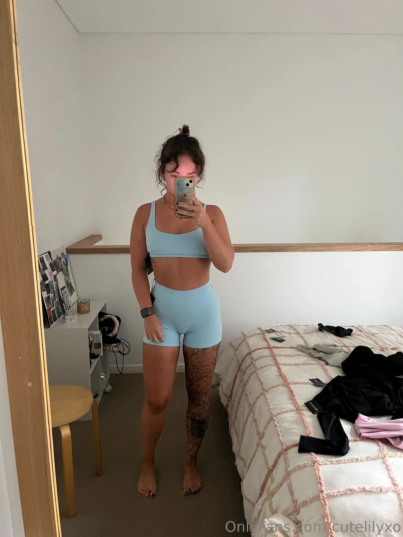 What do you think of my new gym set outfit 