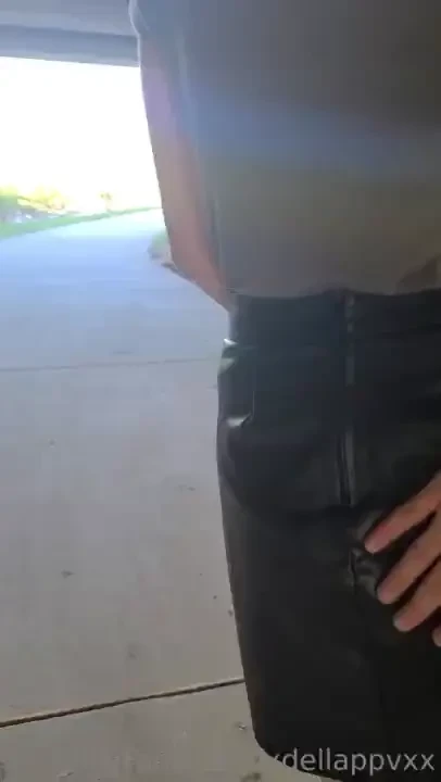 Trying not to get caught flashing 