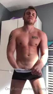 Tugging on my big early morning wish i had a bottom to shoot my load part 1