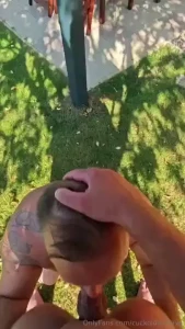 When i m horny my boyfriend goes on a knees and suck my dick
