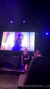 Swipe to see videos of me dancing on stage in front of 400 people at
