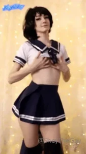 sheythegay - Like yandere-chans perky tits click for more gifs keep clicking to see part 3 