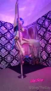 Someone requested yet another jinx strip tease so i did it on the pole