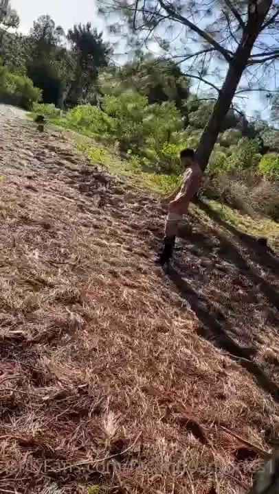 Voy un rato al bosque para estar con la naturaleza cuando comienzo a 
