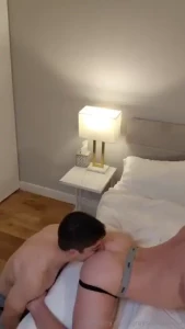 He fucked my tight hole and used his cum as lube hungskater