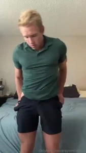 Got so horny after work today i had to come home and bust a nut you