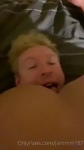 I love it when i get to eat his for dessert