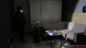 Burglar breaks into house and is surprised by crazy residents who