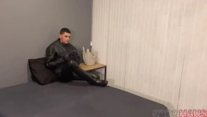 Leather date becomes a bondage nightmare and twink humiliation