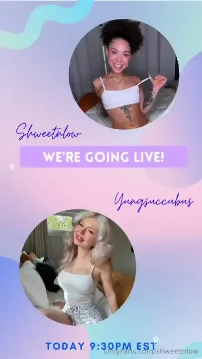 I m so excited to go live with yungsuccubus tonight who s planning on 