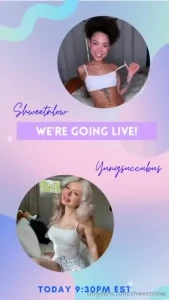 I m so excited to go live with yungsuccubus tonight who s planning on