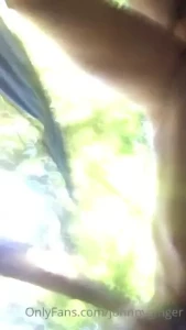 A hot fuck in the woods with one of my favorite cocks damn that was