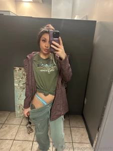 Oops you caught me someone really walked in and caught me lol
