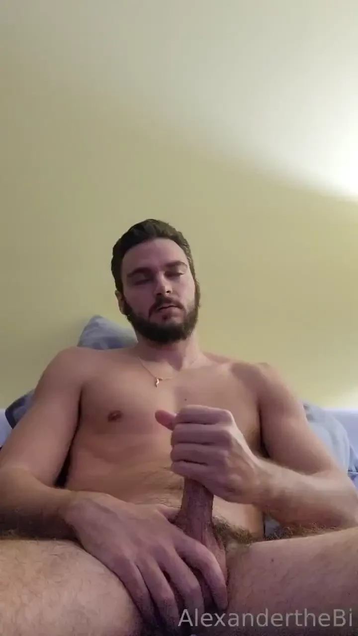 Kinky with nipple clamps huge cumshot 