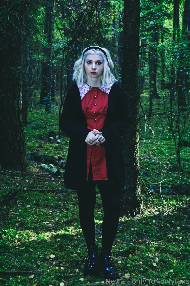 Ouside photo set pakage cosplay - hinata sucrose sabrina spellman part 2 