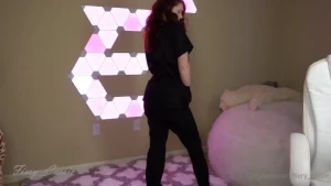 Nurse spreading pussy and ass