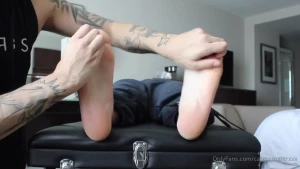 Cozy tickled feet-uring bigpappaonlyfans the tables have turned