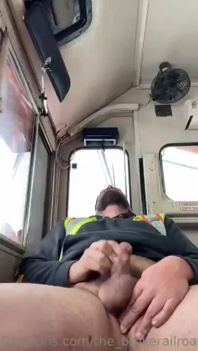 Long boring day plowing snow on the train took full advantage of the 